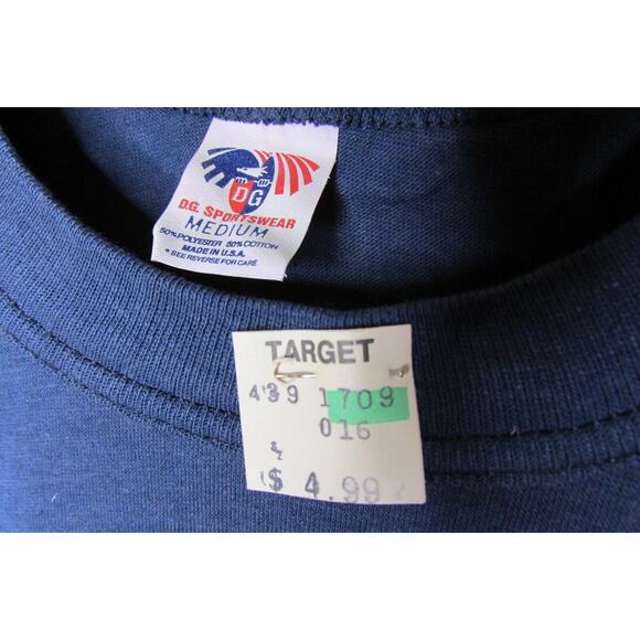 Funny Humorous Sarcastic Employee Work T Shirt Size M New Deadstock Vintage 80s - Picture 2 of 3